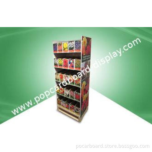 Strong Five - shelf POS Cardboard Displays Floor Display Fo